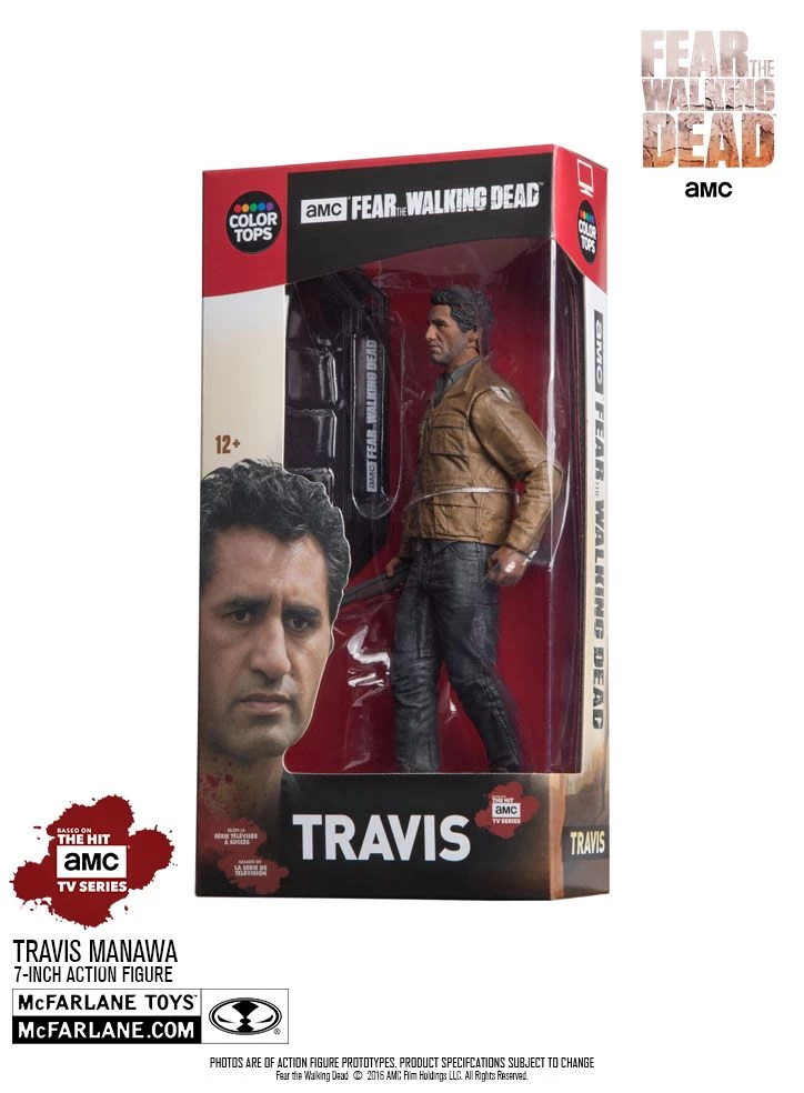 Fear The Walking Dead - Travis 18cm Color Tops Figur 3 Fear The Walking Dead - Travis 18cm Color Tops Figur