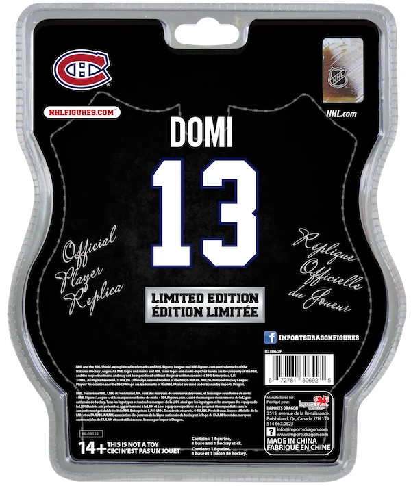 NHL - Montreal Canadiens - Max Domi - Limited Edition Figur 6 NHL - Montreal Canadiens - Max Domi - Limited Edition Figur – Bild 4