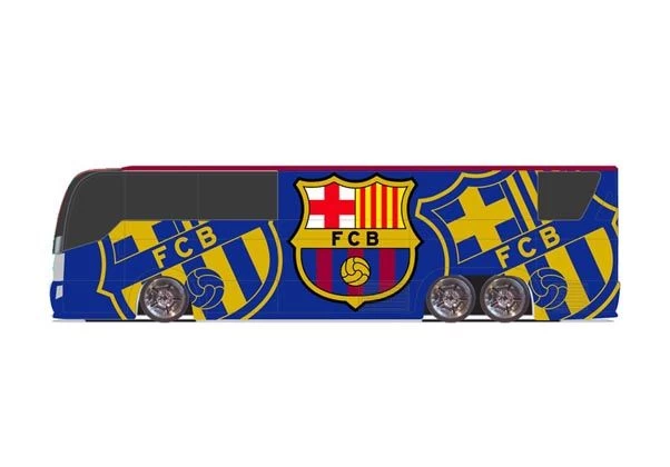 Diverse FC Barcelona Die-Cast Team Bus (1:64) 3 Diverse FC Barcelona Die-Cast Team Bus (1:64)