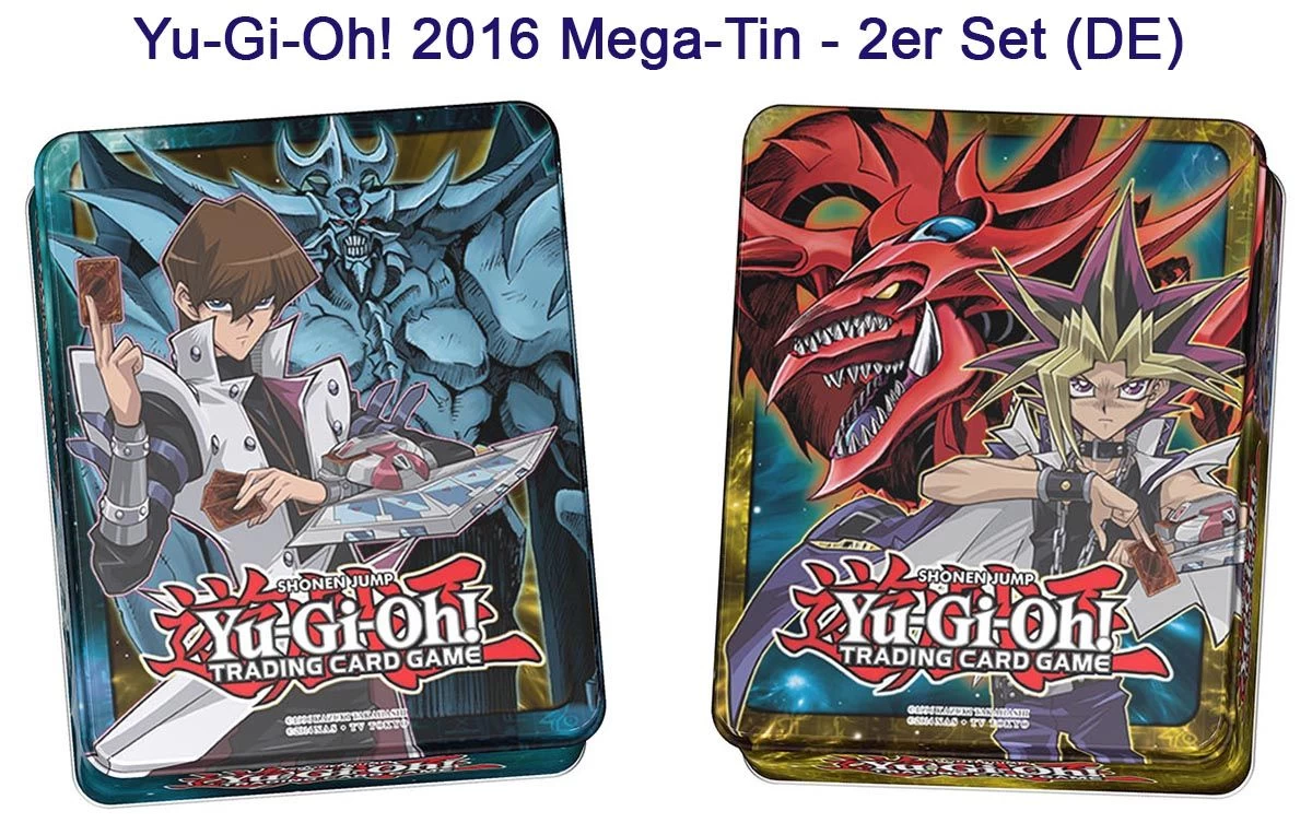 Konami Yu-Gi-Oh! 2016 Mega-Tin 2er Set (DE) 3 Konami Yu-Gi-Oh! 2016 Mega-Tin 2er Set (DE)