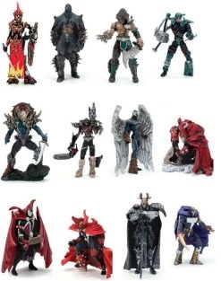 Spawn 3" Trading Figures Series I (18 Figuren)