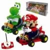 Diverse R/C Nintendo Mario Kart - Mario & Yoshi 2-Pack