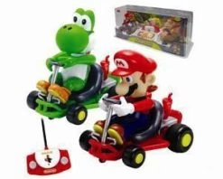 Diverse R/C Nintendo Mario Kart - Mario & Yoshi 2-Pack