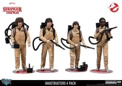Stranger Things - Ghostbusters 4-Figuren Pack