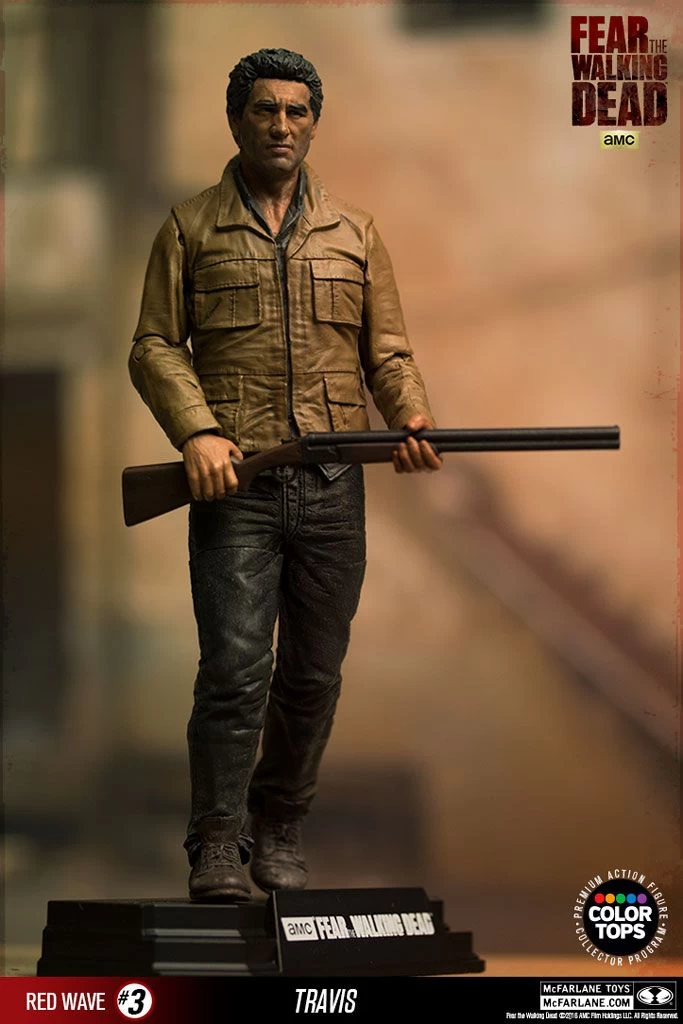 Fear The Walking Dead - Travis 18cm Color Tops Figur 4 Fear The Walking Dead - Travis 18cm Color Tops Figur – Bild 2