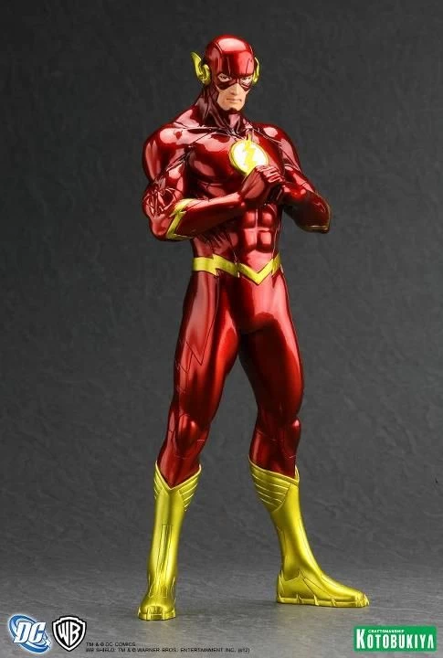 Kotobukiya Justice League The Flash New 52 ArtFX Statue 3 Kotobukiya Justice League The Flash New 52 ArtFX Statue