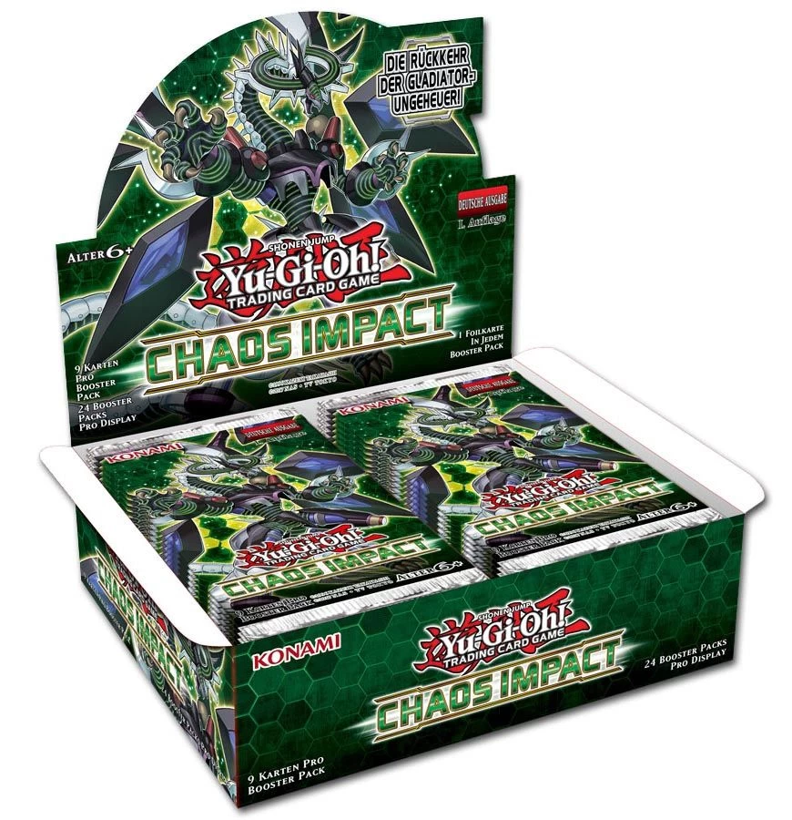 Konami Yu-Gi-Oh! Chaos Impact - Booster Display (DE) 3 Konami Yu-Gi-Oh! Chaos Impact - Booster Display (DE)