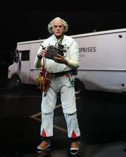 NECA Zurück In Die Zukunft - Doc Brown 1985 Ultimate Actionfigur 17 NECA Zurück In Die Zukunft - Doc Brown 1985 Ultimate Actionfigur -Charakterpuppen Geschäft doc3 scaled 1