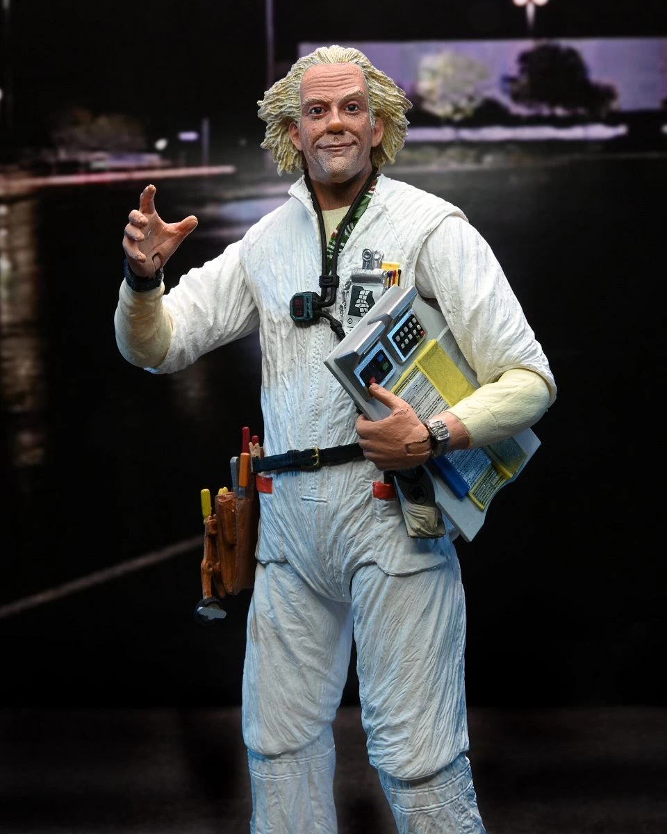 NECA Zurück In Die Zukunft - Doc Brown 1985 Ultimate Actionfigur 11 NECA Zurück In Die Zukunft - Doc Brown 1985 Ultimate Actionfigur – Bild 9