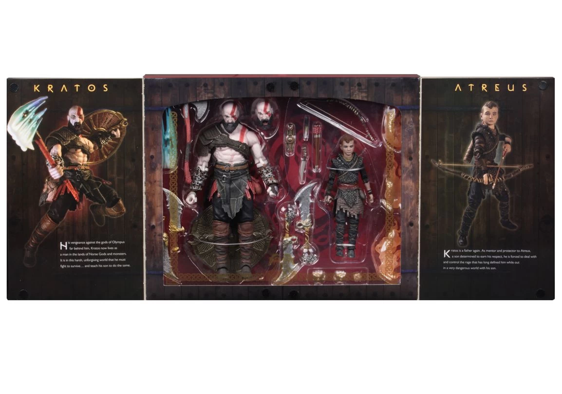 NECA God Of War (2018) - Ultimate Kratos & Atreus 2er Figuren Set 6 NECA God Of War (2018) - Ultimate Kratos & Atreus 2er Figuren Set – Bild 4