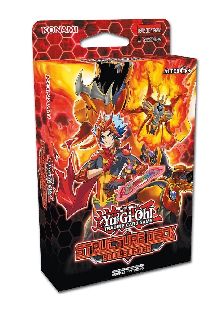 Konami Yu-Gi-Oh! Soulburner Structure Deck (DE) 3 Konami Yu-Gi-Oh! Soulburner Structure Deck (DE)