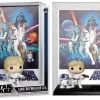 FUNKO POP! Movie Poster - Star Wars - Luke Skywalker & R2-D2 -Charakterpuppen Geschäft fpopsw