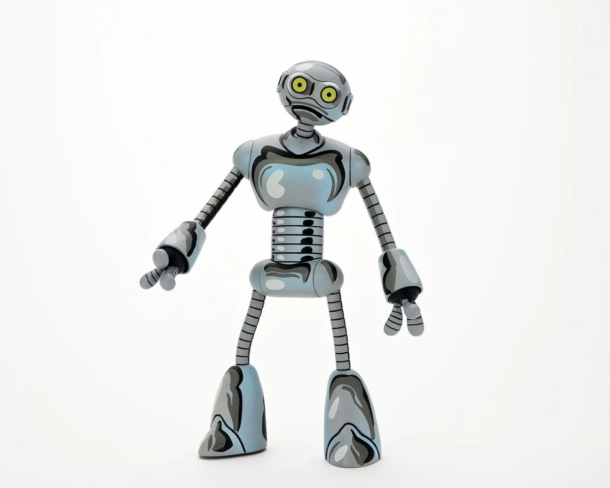 NECA Teenage Mutant Ninja Turtles (Mirage Comics) - Fugitoid Actionfigur 4 NECA Teenage Mutant Ninja Turtles (Mirage Comics) - Fugitoid Actionfigur – Bild 2