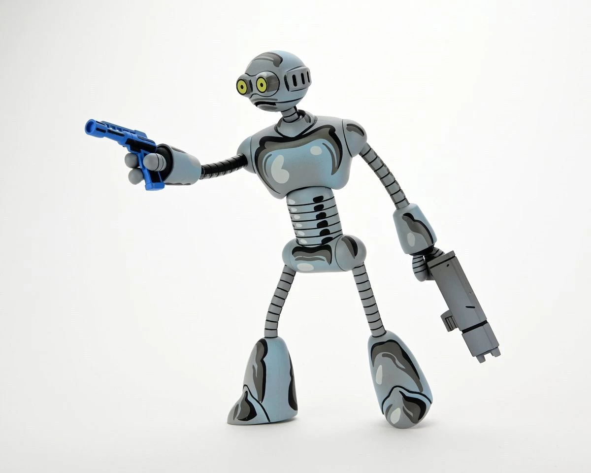 NECA Teenage Mutant Ninja Turtles (Mirage Comics) - Fugitoid Actionfigur 7 NECA Teenage Mutant Ninja Turtles (Mirage Comics) - Fugitoid Actionfigur – Bild 5