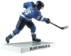 NHL - Winnipeg Jets - Blake Wheeler - Figur -Charakterpuppen Geschäft id306dm blake wheeler alternate blue back angle
