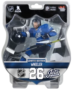 NHL - Winnipeg Jets - Blake Wheeler - Figur -Charakterpuppen Geschäft id306dm blake wheeler alternate blue package front