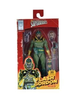 NECA The Original Superheroes S1 - Ming The Merciless Actionfigur 26 NECA The Original Superheroes S1 - Ming The Merciless Actionfigur -Charakterpuppen Geschäft mingpkg3 scaled 1