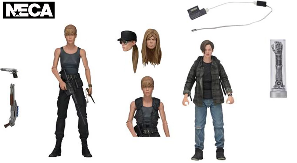 NECA Terminator 2 – Sarah Connor And John Connor Actionfiguren-Set 3 NECA Terminator 2 – Sarah Connor And John Connor Actionfiguren-Set