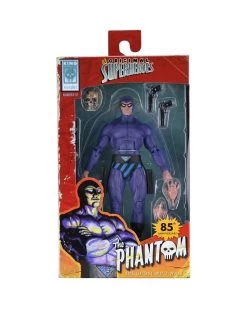 NECA The Original Superheroes S1 - The Phantom Actionfigur -Charakterpuppen Geschäft phantom pkg3 scaled 2