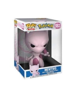 FUNKO POP! - Pokemon - Mewtwo Oversized Figur (25cm) -Charakterpuppen Geschäft pokemon mewtwo super sized fg