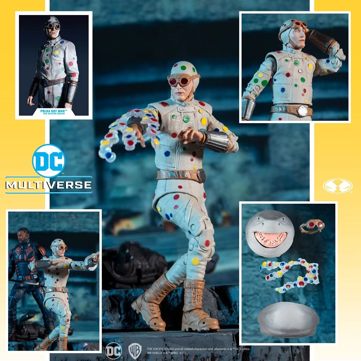 DC Multiverse - Polka Dot Man - Suicide Squad - Actionfigur 13 DC Multiverse - Polka Dot Man - Suicide Squad - Actionfigur – Bild 11
